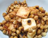 厚揚げとひよこ豆の中華風甘酢ソース炒め作り方10写真