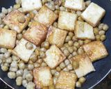 厚揚げとひよこ豆の中華風甘酢ソース炒め作り方9写真
