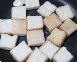 厚揚げとひよこ豆の中華風甘酢ソース炒め作り方5写真