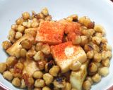厚揚げとひよこ豆の中華風甘酢ソース炒め作り方11写真
