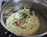 辛ラーメンde汁なし具のせ麺作り方7写真
