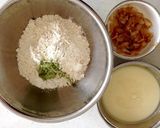 柚子入り煎茶マフィン(バター牛乳不使用)作り方1写真
