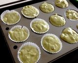 柚子入り煎茶マフィン(バター牛乳不使用)作り方5写真