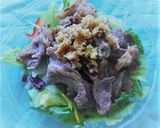 カルビの焼き肉に、サツマイモのこぶおろし作り方5写真