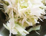 旨味倍増の一品！キャベツのケチャップ炒め作り方1写真