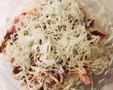 *余ったキャベツでお好焼き風*お弁当*作り方3写真