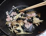 天然マイタケ・キャベツなどの油炒め・激旨作り方5写真