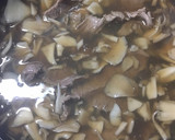 温奴の舞茸と牛肉の和風餡かけ作り方3写真