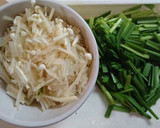 あたた生だししょうゆで坦々やきそば作り方1写真