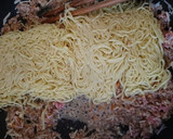 あたた生だししょうゆで坦々やきそば作り方3写真