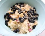 黒豆さつまいもご飯作り方5写真