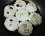 簡単フライパンでさつま芋とチーズのパン♡作り方5写真