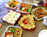 運動会！賑やかお弁当ミニオンキャラ弁♪作り方9写真