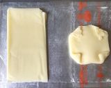 セリアの型で♡熱々♡焼きチーズケーキ作り方1写真