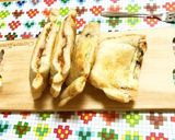 簡単♫茄子の味噌マヨチーズトースト作り方5写真