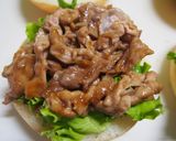 生姜焼きバーガー♪タレとマヨがバッチリ♪作り方9写真