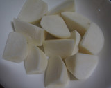 かぶと油揚げの簡単煮物♪あっという間♪作り方1写真
