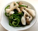 ピーマンでお弁当に緑を☆簡単作り方1写真