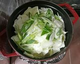 辛さ調整可！野菜と豚バラの豆乳辛ラーメン作り方1写真
