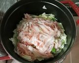 辛さ調整可！野菜と豚バラの豆乳辛ラーメン作り方2写真