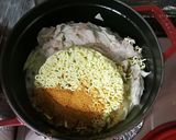 辛さ調整可！野菜と豚バラの豆乳辛ラーメン作り方4写真