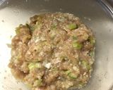秋の味覚！梨こぶおろし♬ふんわり鶏つくね作り方4写真