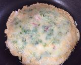 カリッふわっもちもちの豆苗イカチヂミ作り方3写真