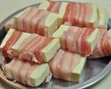 豆腐の豚巻き~甘辛うま煮作り方2写真