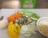 辛ラーメン♡マイルド豆乳ラーメン作り方1写真