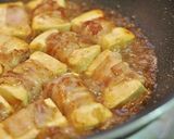 豆腐の豚巻き~甘辛うま煮作り方5写真