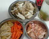 おかわり必至♡きのこと鶏の炊き込みご飯作り方1写真