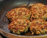 キムチーズinハンバーグ作り方3写真