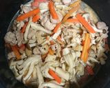 おかわり必至♡きのこと鶏の炊き込みご飯作り方5写真
