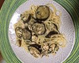 ナスとミョウガとシソの和風パスタ♬作り方6写真
