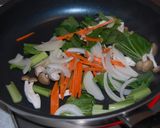野菜ビビンバ辛らーめん作り方2写真