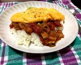 バーベキューの残り物でトマト煮込み作り方7写真