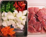豚もも肉ブロックを柔らかジューシーに作り方1写真