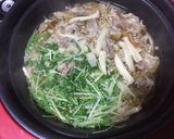 豚肉と水菜のハリハリ鍋作り方5写真