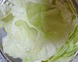 キャベツ消費☺味噌ラーメン風おかずスープ作り方1写真