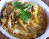 簡単ッ☆親子丼風の豚丼♪ ～カレー風味～作り方8写真