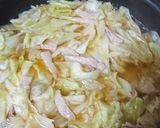 キャベツ消費☺味噌ラーメン風おかずスープ作り方7写真