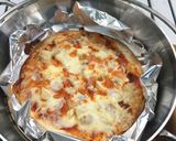 キャンプ アウトドア BBQで簡単ピザ作り方5写真