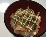 ＊鶏もも肉の焼鳥風丼＊作り方5写真