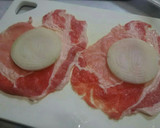 豚肉で簡単！新玉ねぎの包み焼き作り方2写真