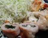 簡単！ヘルシー！鶏胸肉のチーズ挟み焼き作り方5写真