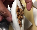 はんぺんの納豆挟み揚げ焼き作り方3写真