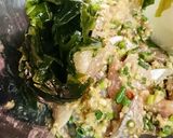 アジの薬味酢味噌和え作り方2写真