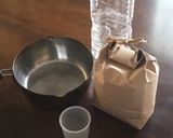 離乳食に最適!有機米10倍がゆ作り方1写真