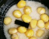 簡単★栗ご飯女子高生お弁当☆炊飯器作り方2写真