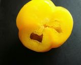 ★パプリカで♪簡単お花飾り★作り方1写真